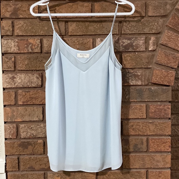 Aritzia Tops - ⭐️Babaton sky blue Galen tank⭐️EUC